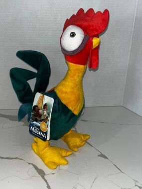 Disney’s Moana 13” Hei Hei Clucking & Dancing Plush Toy NEW!